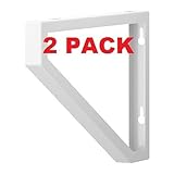 Ikea Shelf Bracket Ekby Lerberg (Set of 2) White Powder Coated Steel 11