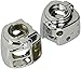 Krator CSH010 Control Harley Davidson Switch Housings Sportster/Dyna/Softail/V-Rod (1996-2012) Cruiser Bobber Chopper Chrome primary