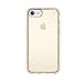 Speck Products Presidio Clear + Glitter iPhone SE 2020 Case/iPhone 8 (Also Fits 7S/7/6S/6), Clear With Gold Glitter/Clear - 103109-5636