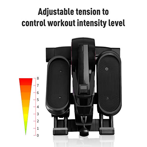 JOROTO Desk Elliptical Mini Stepper - Under Desk Elliptical Steppers for Exercise, Desk Pedal Exerciser with Unique Design - Thumbnail 4