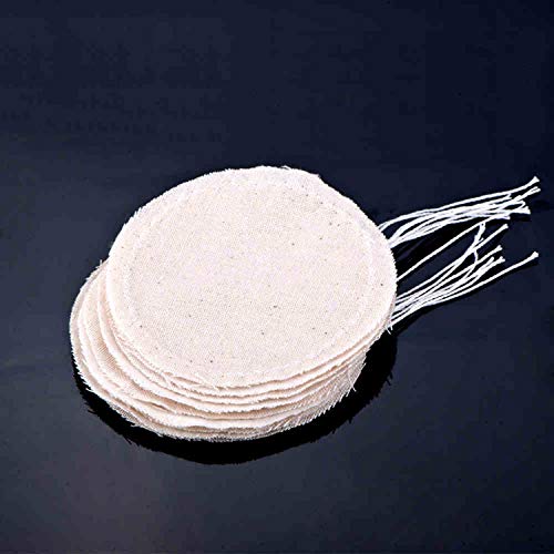 YouU 10 Pcs Coffee Syphon Cloth Replacement Filter for Hario Syphon, Yama Siphon and Other Syphon Coffee Maker, Balance Syphon Coffee Maker, Vacuum Pot Filters - Thumbnail 2