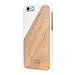 Native Union CLIC Wooden Case for iPhone 6 Plus, iPhone 6s Plus - Handcrafted Real Cherry Wood Protective Slim Case Cover (White)