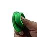 Silicone Pot Holders, YYP Silicone Heat Resistant Pot Holders, Oven Mini Mitts, Cooking Pinch Grips for Kitchen(No More Burning Your Fingers!)- Set of 3 - Green