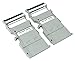 Pickit Printer Replacement Cartridge Set - 2 Cartridges with 10 Prints Each - Compatible with PICKIT20, PICKIT21RD, PICKIT22BK and PICKIT M2 - SereneLife PRTPICKET22 Gray