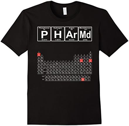 Men's PharmD T-shirt - Pharmacy Graduate - Pharmacy School Gift Large Black