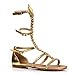 Girls Miriam Gladiator Flat Sandal Shoes sz Medium 13-1