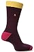 SockShop Men's 1 Pair Contrast Colour Burst Socks