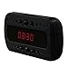 Littleadd Wi-Fi Hidden Camera Alarm Clock 1080P Full HD Spy Camera Motion Detection Activated Alarm App Real-time Video Remotely Monitoring Wireless IP Security Camera Black