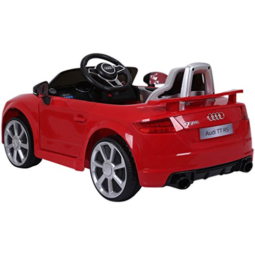 licensed audi tt rs 12v children's ride on car with 2.4 g remote
