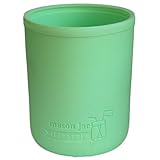 MJL Wide Mouth Pint Silicone Sleeve for Mason Jars (Mint Green)