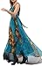 Wantdo Womens Peacock Printed Bohemian Summer Maxi Dress Plus size (US 22 ) 6XL