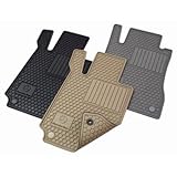 Mercedes-Benz GL450 GL550 2006 to 2012 All-Season Rubber Floor Mats, Black