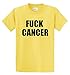 Comical Shirt Men's Fuck Cancer T Shirt Cancer Awareness Shirt Mens
