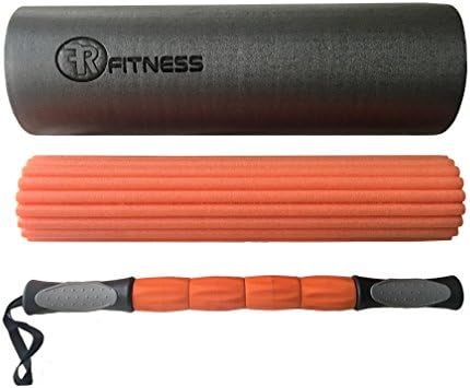 FR Fitness 3-in-1 Muscle Recovery Foam Roller System