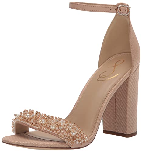 Sam Edelman Women’s Yaro Heeled Sandal, Warm Tan Perla, 8.5