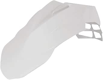 thumbnail image 2 of Acerbis Supermoto Front Fender - Universal Fit, White, For Supermoto & Freestyle Motorcycles 2 of 14