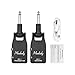 Muslady Guitar System Transmitter & Receiver 2.4G Wireless Built-in Rechargeable Lithium Battery 30M Transmission Range for Electric Guitar Bass (Black)
