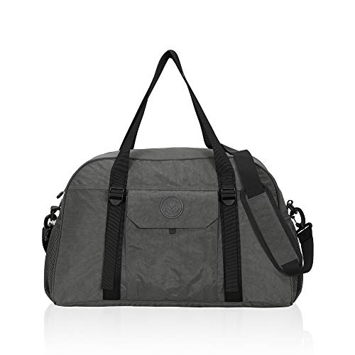 Hynes Eagle Yoga Mat Bag Sport Duffel for Gym Travel Bag 35L Grey 2018