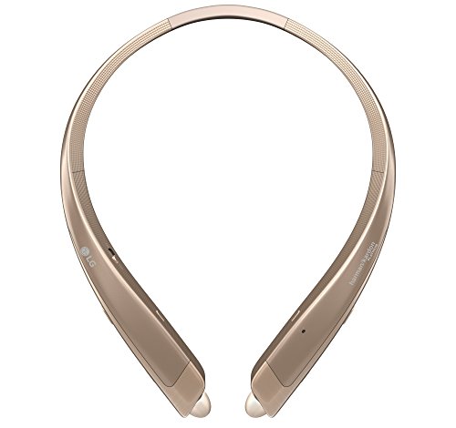 LG Friends Noise Cancelling Bluetooth Stereo Headset HBS-1100, Metal Gold - International Version