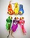 LWINGFLYER 12pcs Artificial Birds Realistic Clip on Foam Feather Birds for Crafts Spring Tree Ornaments Wreaths Decorations Floral Arrangements Embellishing (Model - 17095)