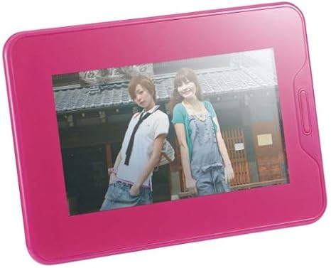 Amazon Co Jp ラドンナ フォトフレーム デジタルフォトフレーム チェリーピンク ホーム キッチン