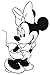 Minnie Mouse Car Vinyl Decal Sticker Disney Window Laptop (6.5