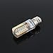 Bonlux 2W E12 LED Candelabra Chandelier Light - 120V T3/T4 Candelabra Base LED Bulb Daylight 6000K, 20W Halogen Replacement Bulb for Ceiling Fan, Desk Lamp (5-Pack)