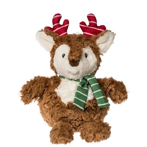 Mary Meyer Stuffed Animal Again Friends Soft Toy Made from Recycled Materials, 6-Inches, Sprouts Reindeer
