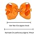 WillingTee 20 Colors Baby Girl Headbands Big 6 Inch Boutique Grosgrain Ribbon Hair Bows Big Baby Girls Bows Headbands for Baby Girls Infants Toddler Kids Teens and Children