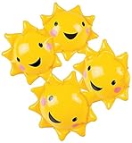 12 Inflatable Mini You Are My Sunshine Beach Balls (12 Pack)