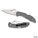 Spyderco Delica 4 Flat Ground Plain Edge Lightweight FRN Knife