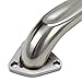 Bolt On Passenger Side Up-Pipe w/ Gaskets Fit For LB7 LLY LBZ LMM LML 6.6L Sliver