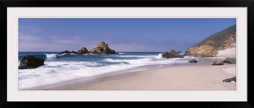 Greatbigcanvas "surf on the beach, pfeiffer beach, big sur, …