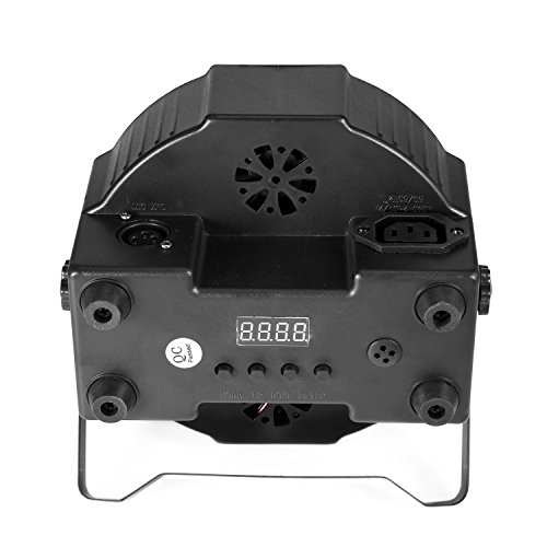 Par Lights, MFL. 7X10W RGBW Stage DJ Lighting LED DMX Par Can Light Party Lights DJ Disco Lights Wash Effect Sound Activated Modes for Party Wedding Church