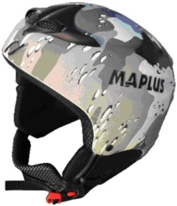 Maplus Kombatt Ski Helmet, Grey Camouflage,  56SR