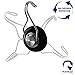Heavy Duty Magnetic Hooks - Strong Neodymium Magnets & Stainless Steel Hook - 100+ lbs Force- Great Key Holder Magnet (1 Set)