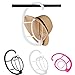 guohanfsh Hair Extensions Wigs Storage Holder Hanger Hairpiece Hat Display Stand for Styling Accessories Blackthumb 2