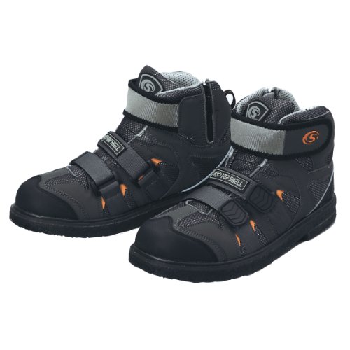 トップシェル フェルトスパイクシューズ ハイカットモデル グレー TS-923の商品画像