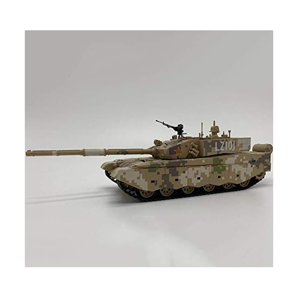 XHH Panzer-Wagen-Legierungsmodell im Maßstab 1:35, militärisches Hauptpanzer-Panzermodell der chinesischen Armee… – Bild 3