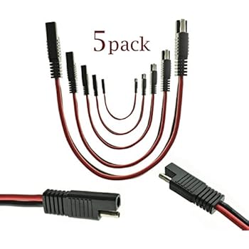 2 wire connector,12 AWG  Pin Quick Disconnect Wire Harness SAE Connector Bullet Lead Cable