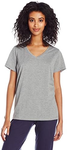 Women's Short Sleeve V-Neck Sleep Tee