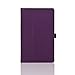 ACdream Lenovo TAB3 8 Case, Folio Protective Premium Leather Tablet Case for Lenovo TAB3 8 inch Tablet(2016 release), Dark Purple