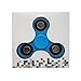 Fidget Hand Spinner Toy Stress Reducer - Finger Toy for Chilren and Adult (Blue)