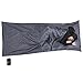 Browint Silk Sleeping Bag Liner, Silk Sleep Sack, Extra Wide 87