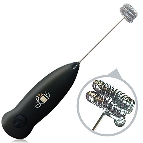 LUX Essentials Deluxe Double Coil Milk Frother Latte Maker Cappuccino Frother