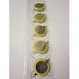 5x Eunicell CR2025 Works with POKEMON Blue, Red, Gold, Silver, and Crystal Save Batteries Battery