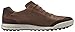 ECCO Men's Street Retro Hydromax Golf Shoe, Birch/Coffee, 10-10.5