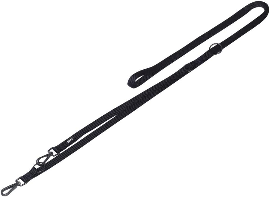 Nobby Classic Comfort Dog Lead Extra Long Length 300 cm Width 20 mm Black, L: 300 cm; B: 20 mm