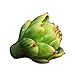 Artificial Artichoke,Artifical Vegetables Fake Artichoke,Green Faux Artichokes Artificial Vegetables and Fake Fruits Plastic Flower for Home Kitchen Wedding Party Christmas Decoration 4Pcs (Green)