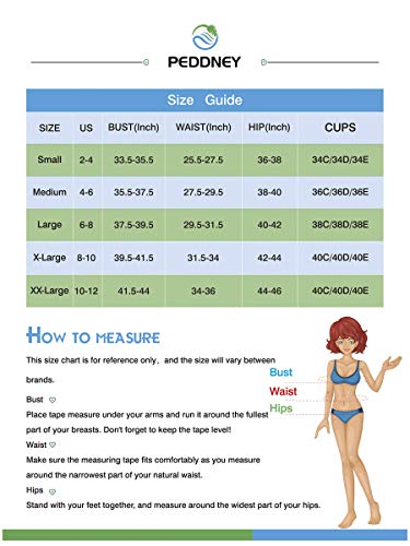 Peddney Women’s Tankini Swimsuit Two Pieces Halter Mesh Tummy Control with Moderate Bottom Bathing Suit Set Green